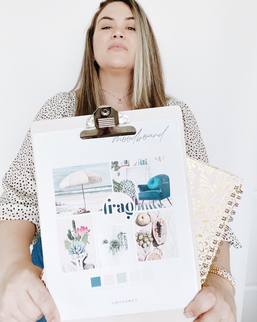 Brand guidelines and moodboard materials