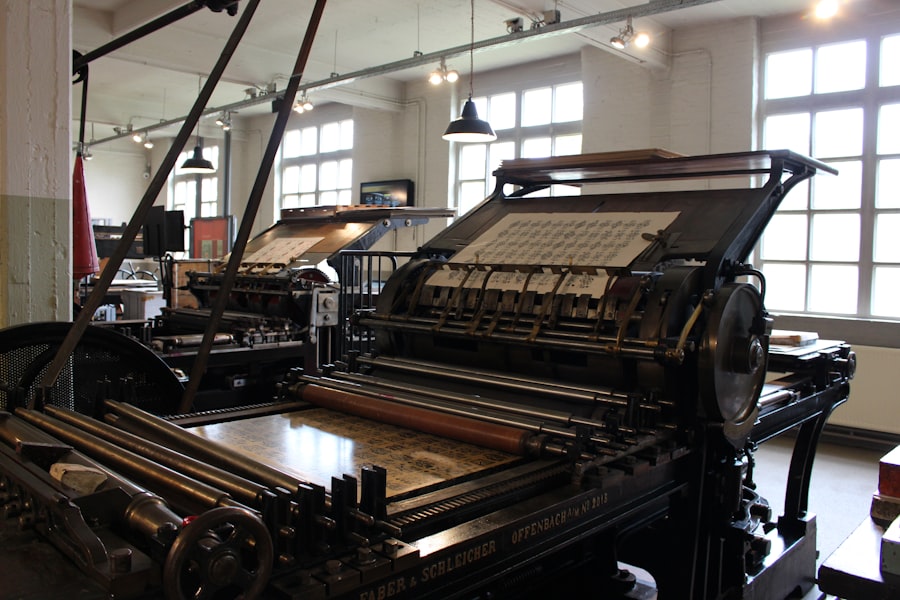 Printing press producing direct mail materials